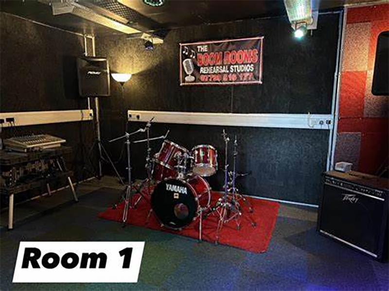The Boom Rooms   Room 1 Rehearsal Studio Huddersfield